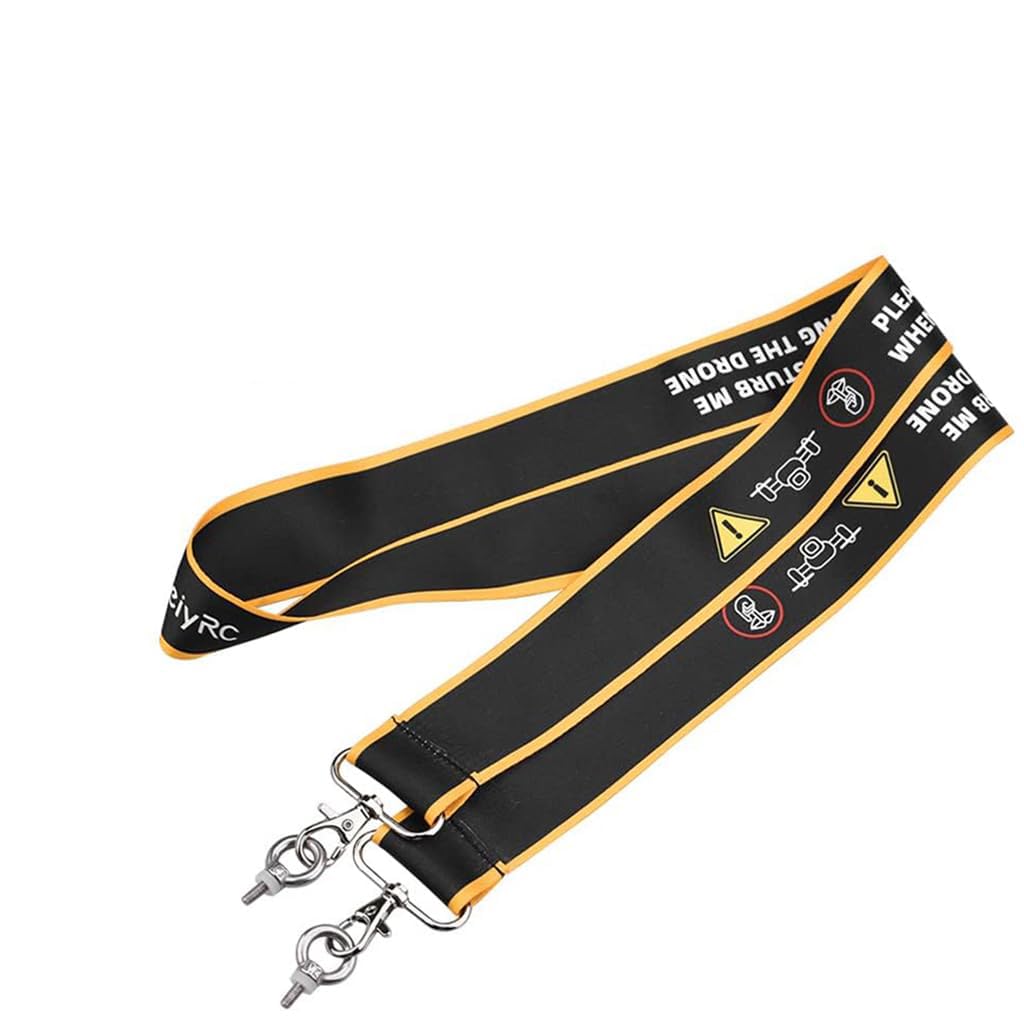 Verilux Neck Strap for DJI Controllers with Dual Metal Rings and Quick Release Buckles 22.8 in