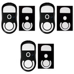 Verilux Mouse Feet Skates for Logitech G Pro X Superlight featuring Rounded Curved Edges 0.7mm Smooth PTFE 3PCS