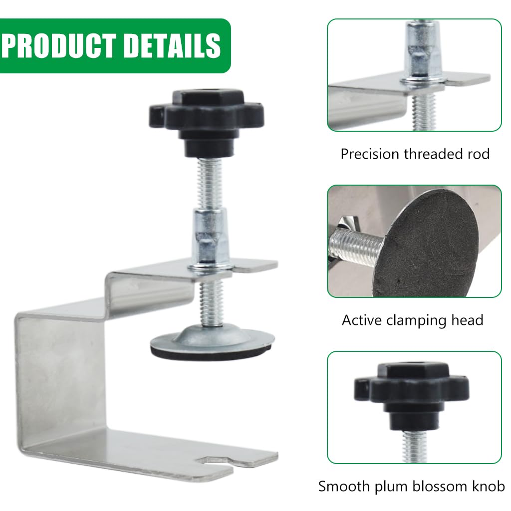Serplex 2-Piece Stainless Steel C Clamps