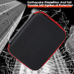 ZORBES® Storage Bag for DJI Osmo Mobile 6 Hard Shell Nylon Portable Case Phone Stabilizer Carrying for Om6 Smartphone Gimbal Accessories Only Not Include Product Black 2 PCS