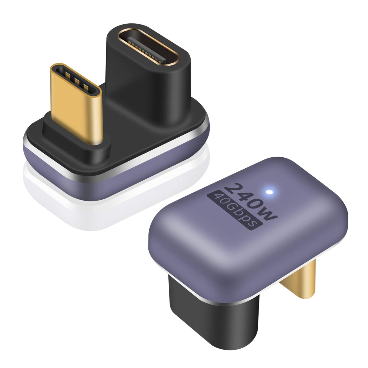 ZORBES® Poyiccot 180 Degree USB C Adapter 240W