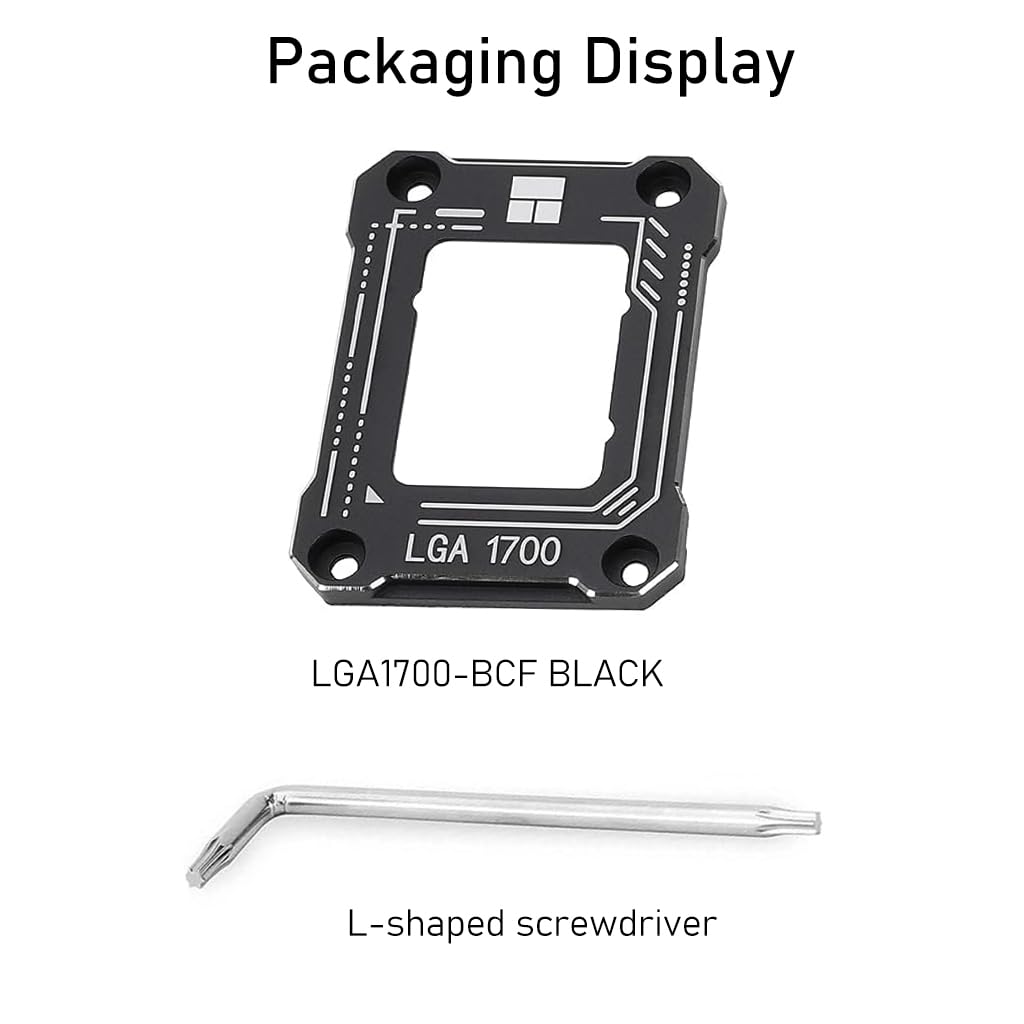 Verilux CPU Contact Frame Kit for Intel 12th and 13th Gen LGA1700 | Anti Bending Buckle