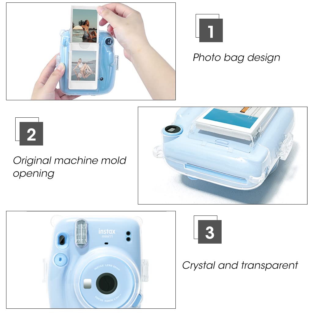 ZORBES® Instax Mini 11 Case Cover(case only)