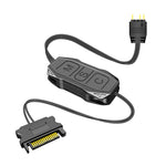 Zeitel® ARGB Controller 5V 3Pin RGB Controller for PC, Built-in Light Modes, SATA Power Supply Light Stripe Remote Controller, PC Modification ARGB Controller for ARGB Fans, ARGB Light Strips
