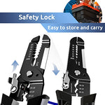 ZORBES® Multipurpose Wire Cutter and Stripper Tool Durable Carbon Steel Ergonomic Grip