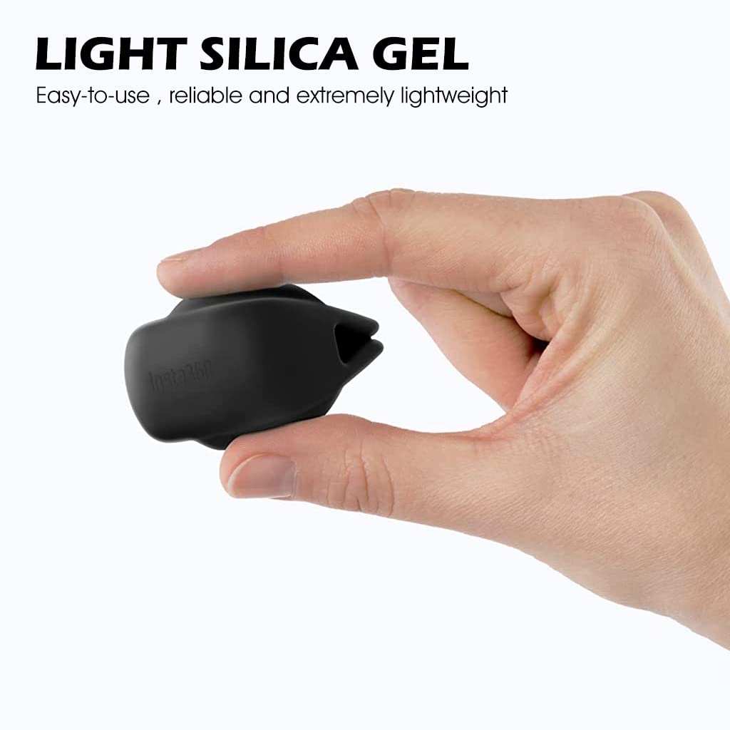 ZORBES® Silicone Case Cover Protector for Insta360 X3, Silicone All-Round Cover Compatible with 360 X3 Protective Accessories