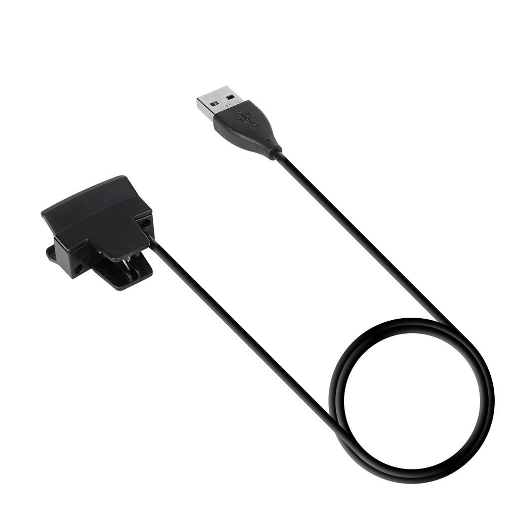 Verilux® Imported USB Clip Dock Charging Cable Charger Cord for Alta Smart Watch Band(Black)