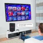 ZORBES® Dust Cover for Sony PS5 Console Protective Case Anti Scratch Waterproof for PlayStation 5 Game Sleeve Accessories Digital Edition Disc Edition Black 3 PCS