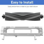 Verilux® Replacement Parts Accessories Main Brush Compatible with Dreame S10 Pro Plus L10S Ultra W10S B101CN Mijia 2Pro X10 X40 Vacuum Cleaner 2PCS