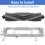 Verilux® Replacement Parts Accessories Main Brush Compatible with Dreame S10 Pro Plus L10S Ultra W10S B101CN Mijia 2Pro X10 X40 Vacuum Cleaner 2PCS