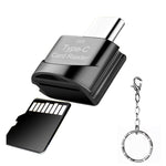 Verilux TF Card Reader for Type C Devices featuring OTG Function and 480 Mbps Transfer Speed