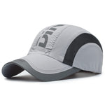 SERPLEX® Polyester Sports Cap for Men and Women Breathable Classic Outdoor Games Baseball Hat for Fishing, Hiking with Adjustable Buckle Closure - Grey