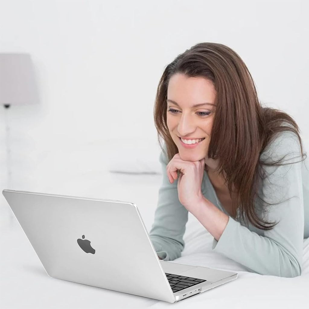 ZORBES® Laptop Cover Laptop Case Compatible with MacBook Pro 14inch M2 A2779 A2442 M1 Pro/Max Chip with Touch ID, 2023-2021 Release, with Keyboard Dustproof Skin Cover & Screen Portector