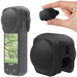 ZORBES® Lens Cap Silicone Protective Case Shockproof Drop-Resistant Easy to Wash Panoramic Sports Camera