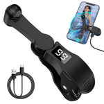 Verilux Auto Clicker for Smartphone with LED Display featuring 180° Adjustable Tap Arm | USB Rechargeable Screen Clicker