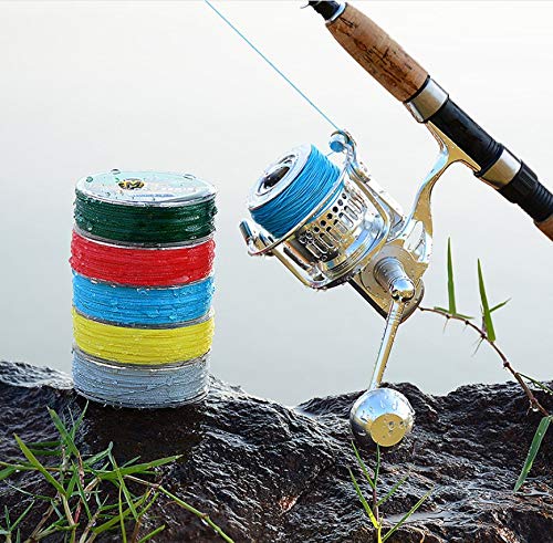 Proberos® 100M Durable Colorful PE 4 Strands Monofilament Braided Fishing Line Angling Accessory.