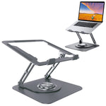 Verilux Laptop Stand for Desk, Adjustable Laptop Stand 360 ¡ã Rotatable Laptop Holder for 10-16Laptop, Laptop Stand for Table, Portable Laptop Stand for MacBook Pro/Air, Laptop Holder for Desk