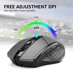 Verilux Wireless Mouse for Laptop and PC with 1600DPI 2.4G Connection | Ergonomic Silent Click Design