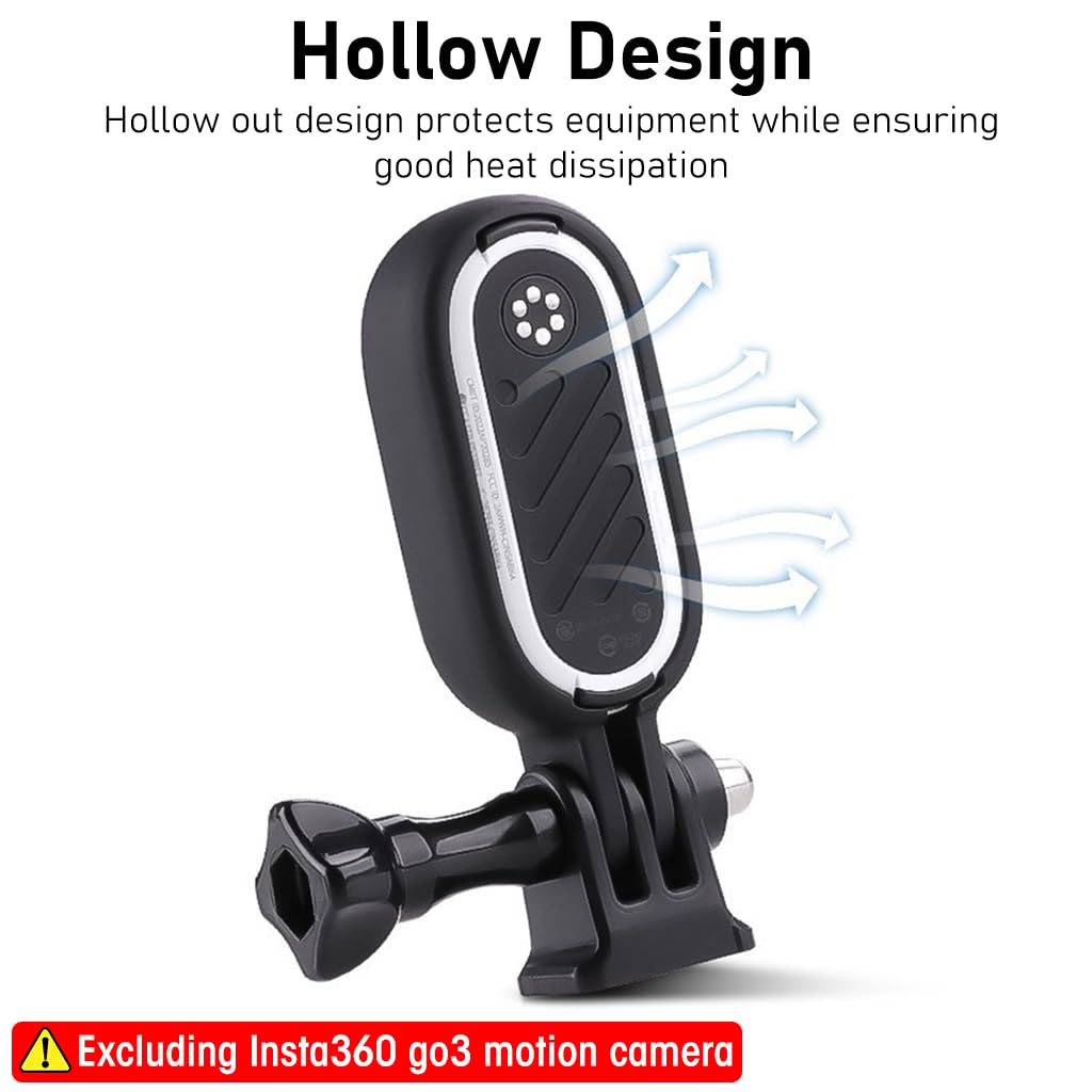 ZORBES® Frame Case for Insta360 GO 3 Anti-Scratch Protective Frame with Mount Adapter Insta360 GO 3 Thumb Camera Frame Case Insta360 GO 3 Accessory, No Insta360 GO 3