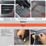 STHIRA® 2 Pack Car Brush for Detailing Interior Soft Bristles Detailing Brush Dusting Tool for Automotive Dashboard, Air Conditioner Vent, Leather, Computer, Scratch Free, Car Interior