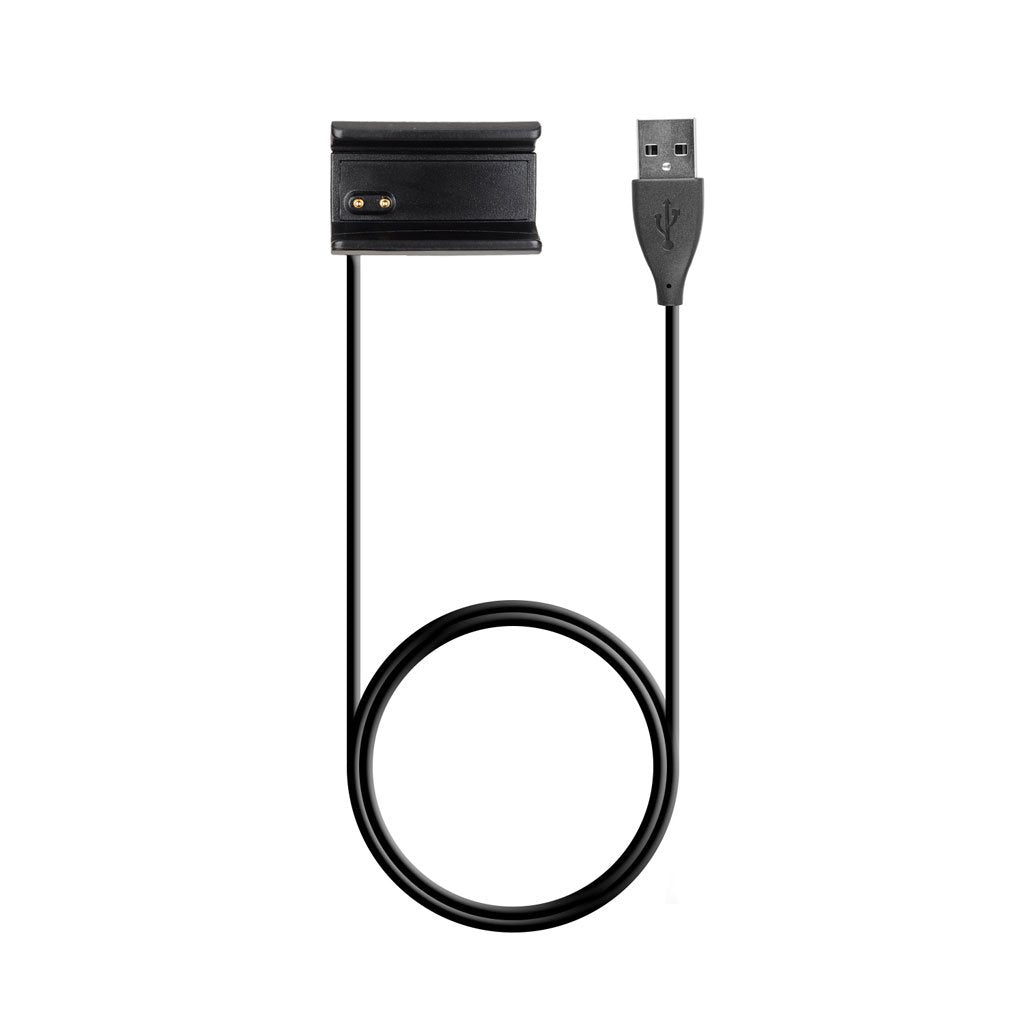Verilux® Imported USB Clip Dock Charging Cable Charger Cord for Alta Smart Watch Band(Black)