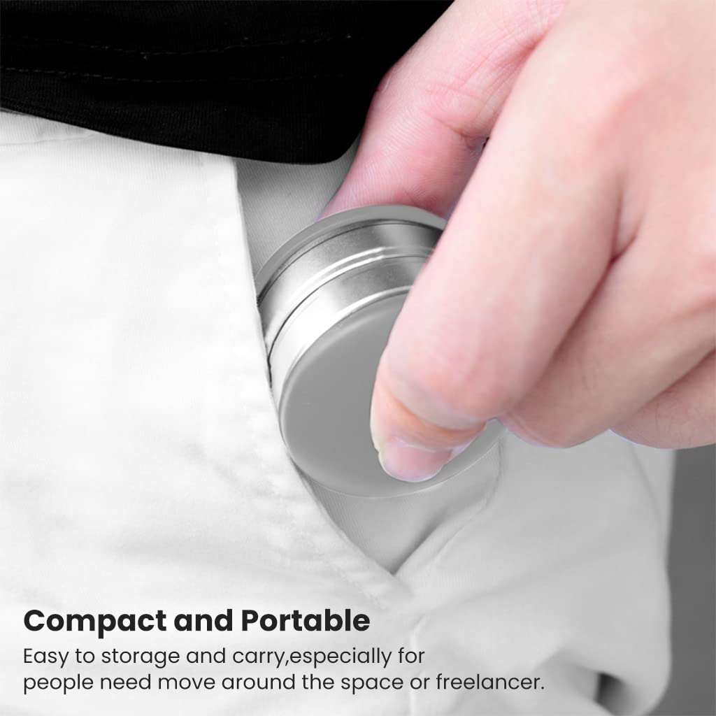 Verilux Laptop Cooling Pad 2 Pack for Elevation and Heat Dissipation with 8° Tilt | Anti Slip Silicone Aluminum Stand