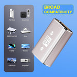 Verilux HDMI Connector for 8K@60Hz Displays featuring Female to Female 2.1 Extension Adapter
