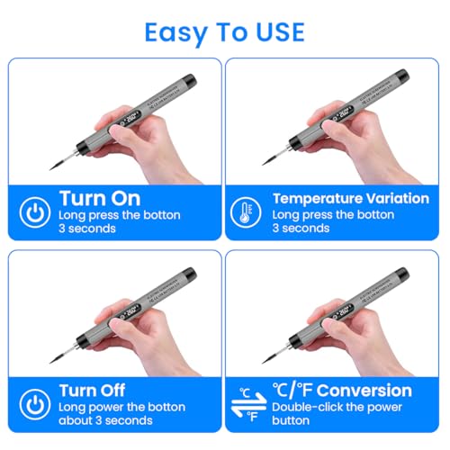 ZORBES® Handheld Cordless Soldering Iron Kit