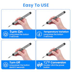 ZORBES® Handheld Cordless Soldering Iron Kit