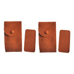 ZORBES® 2Pcs Velvet Watch Pouch,Portable Single Watch Travel Case Storage Bag