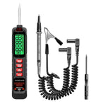 Serplex® 2 in 1 Digital Multimeter Voltage Tester with Flashlight & Buzzer Alarm, Circuit Tester for DC 0.8-600V, Multimeter for Car Battery, Polarity, Continuity, Fuse Checking (Battery Not Included)