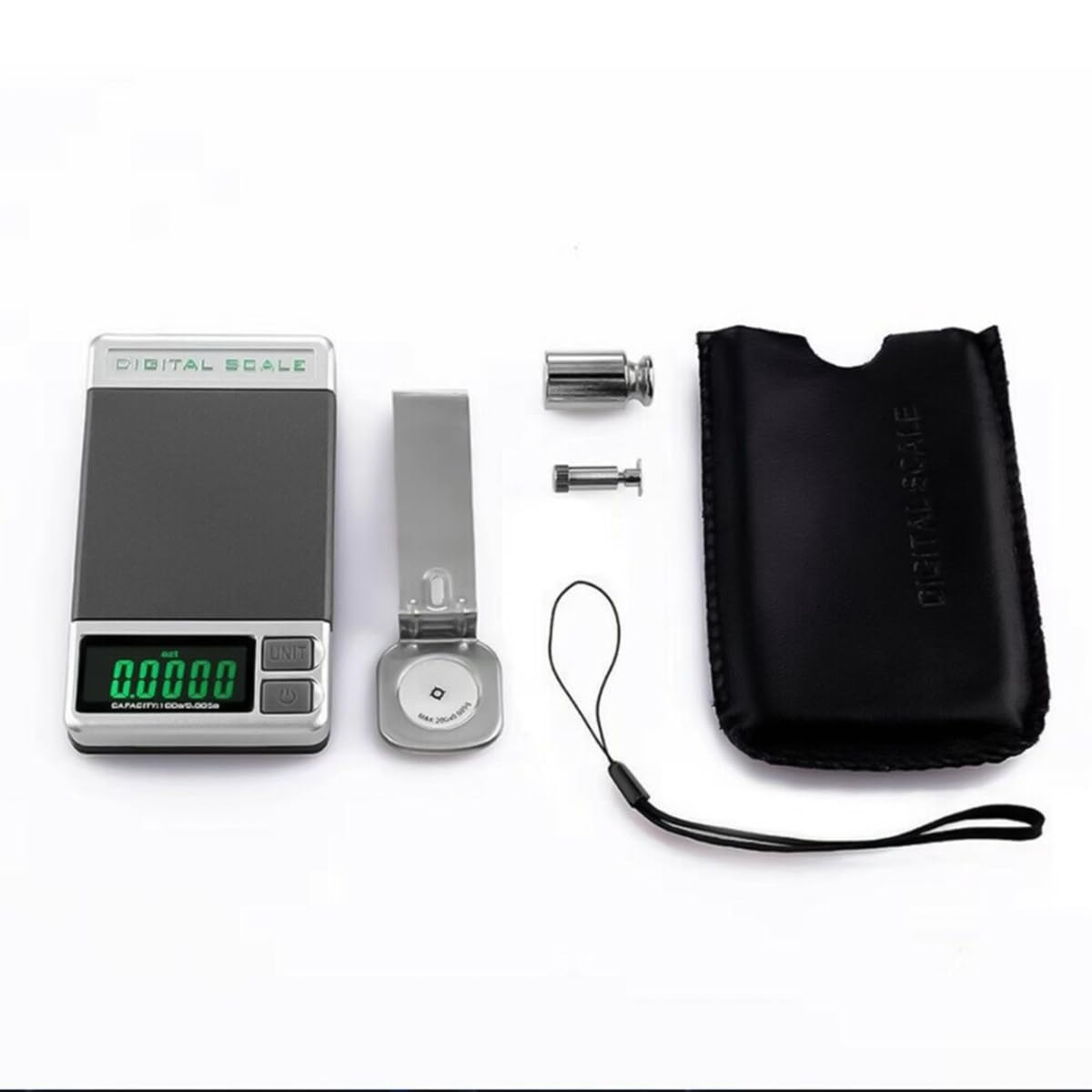 Verilux Stylus Pressure Gauge for Turntable Use with 0.005g Precision and LCD Display | Stainless Steel Scale