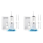 Verilux Cordless Flosser for Teeth Cleaning with 220ml Tank and 360° Rotatable Nozzle | 3 Modes