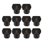 Serplex® 10pcs A1 Mini Silicone Heat Sleeve Hotend Heater Block Silicone Socks of 3D Printer Parts & Accessories, High Temperature Extruder Heating Block Silicone Cover for Bambu Lab A1/A1 Mini-Black