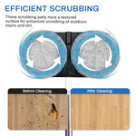 Verilux® 4Pcs Replacement Mop Pads for AGARO Floor Scrubber, 16cm/6.3 Inches, Super Absorbent, Durable Scrubbing Pads, High-Density Reusable Cleaning Pads