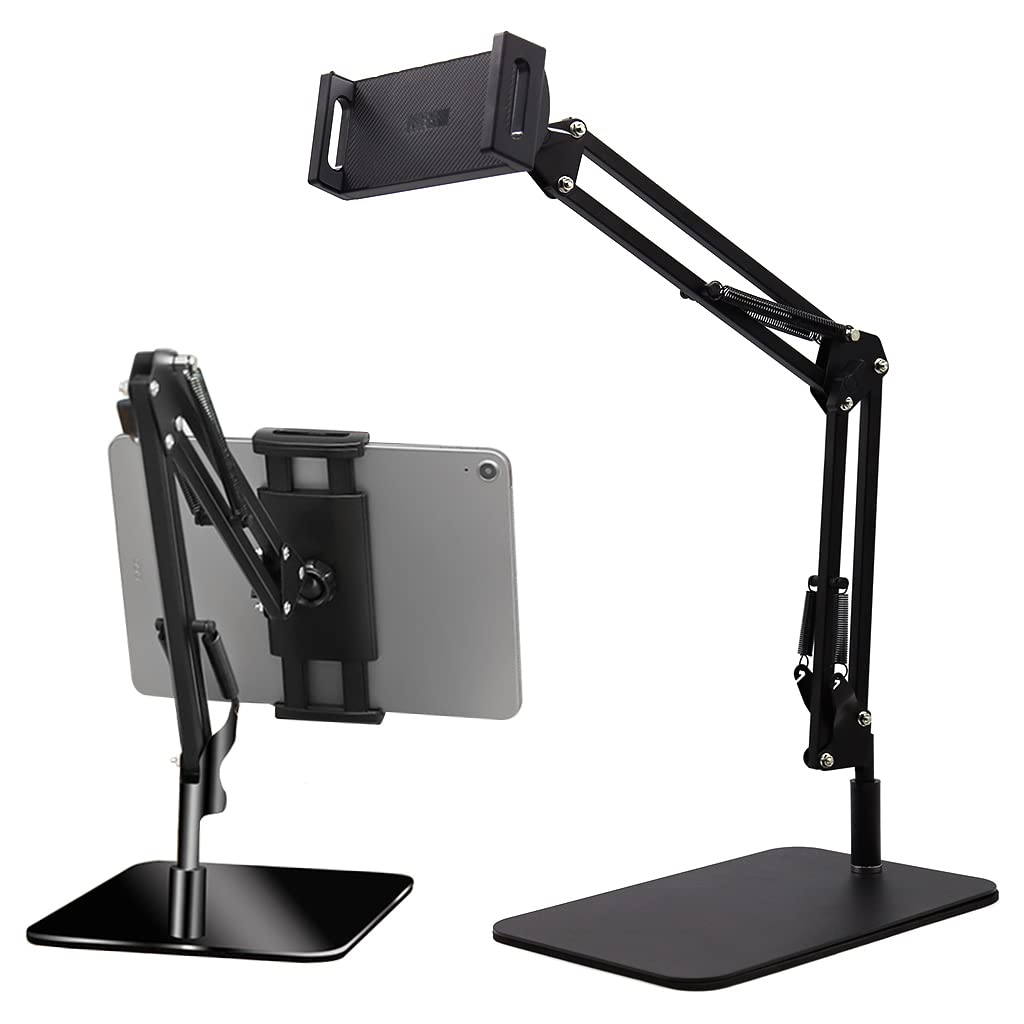 ZORBES® Mobile Stand Phone Stand Mobile Stand for Table, Tablet Stand with Flexible Arm, Tablet Holder 360 ° Rotatable Mobile Holder for Bed, Adjustable Phone Holder for 3.5-11 Inches Phone, Tablet