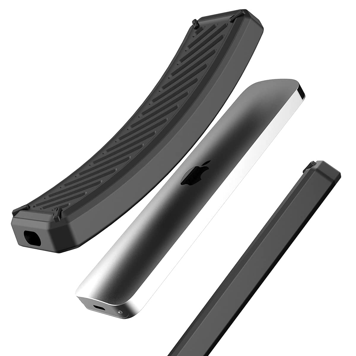 Verilux Silicone Protective Case for Apple TV Siri Remote 2nd Gen with Anti Slip Grip | Black