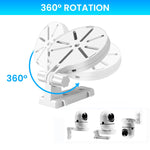 ZORBES Security Camera Wall Mount for Indoor and Outdoor Use with Adjustable Stand | 2PCS