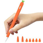 Verilux iPad Pencil 2nd Generation Cover with Cute Fruit Design and Soft Silicone Grip