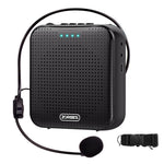 ZORBES® 5W Voice Amplifier Wired Headset, 2 in 1 Voice Amplifier Bluetooth Speaker Support U Disk, TF Card, 2200mAh Voice Amplifier for Teacher, Tour Guide