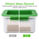 Serplex® Tofu Press Tofu Squeezer Dishwasher for 8-12oz,Easily Remove Water from in 15-30 Mins for More Delicious,Up to 3X More Efficient Pressing Homemade