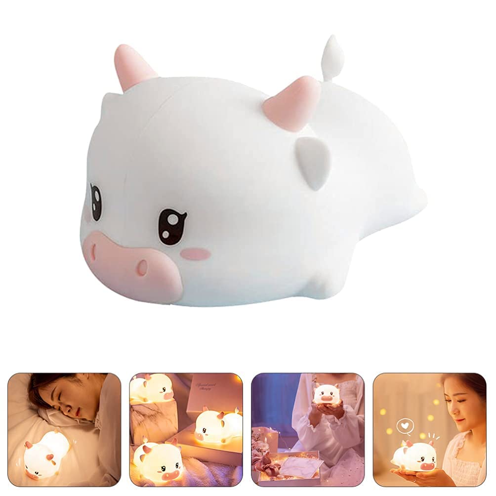 Verilux Pear Night Light for Kids with 7 Color Modes and 1200mAh USB Rechargeable Battery