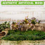 STHIRA® Musgo Artificial, 3, 5 oz de Musgo Verde Falso, Decoración Musgo Artificial Premium, Manualidades de Bricolaje, Musgo Verde Falso para Centros de Mesa, Decoración de Jardín, Hogar y Cocina