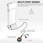 ZORBES® Graphics Card Bracket, RGB Graphics Card Rack Vertical GPU Support Bracket 3pin+4pin Adjustable Height ARGB Graphics Card GPU Brace Support Video Card Sag Holder Bracket