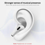 ZORBES® 4 Pairs Ear Tips for AirPods Pro and Pro 2 Silicone Anti-Slip Earbuds Eartips Cover Replacement XS S M L 2 PCS