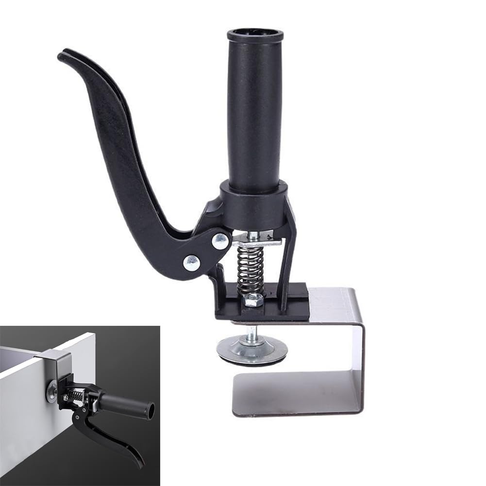 Serplex® Drawer Front Panel Installation Jig, Adjustable Drawer Fixing Clamp with Quick Release Mechanism, Stainless Steel Front Panel Lifter Tool Support Jig