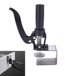 Serplex® Drawer Front Panel Installation Jig, Adjustable Drawer Fixing Clamp with Quick Release Mechanism, Stainless Steel Front Panel Lifter Tool Support Jig