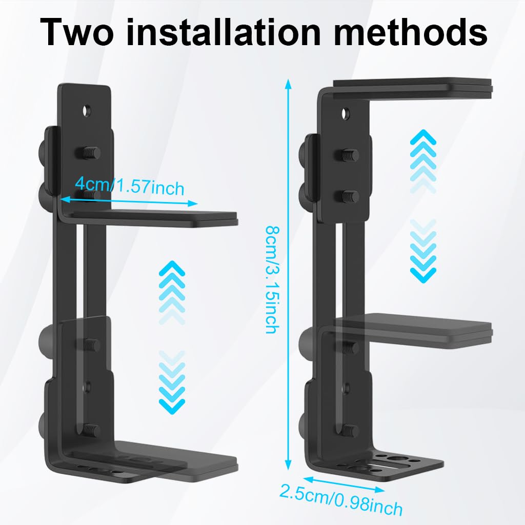 ZORBES® GPU Support Bracket, Graphics Card Holder with Adjustable Height 6-96mm, Anti-Sag Support Stand for PCIe Protection, Stable GPU Mount Compatible with Most ATX Cases & Graphics Cards
