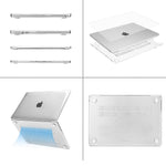 ZORBES® Laptop Cover Case for MacBook Air 15 inch 2023 Release M2 Chip Model A2941 Clear Matte Protective Anti-scratch Case Laptop Cover Case for MacBook Air 15 inch 2023 Release A2941 M2