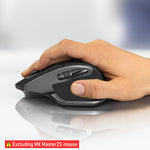 Verilux® Mouse Grip Tape for MX Master 2S Mouse Anti Slip, Non Fading Mouse Skin, Sweat Resistant, Easy to Use, Self Adhesive Design, Pre Cut (Mouse is not Included)